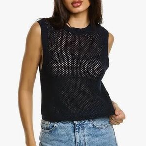 NWT rag & bone Navy Carson Cash Vest size XL! Fits  like a size M in my opinion